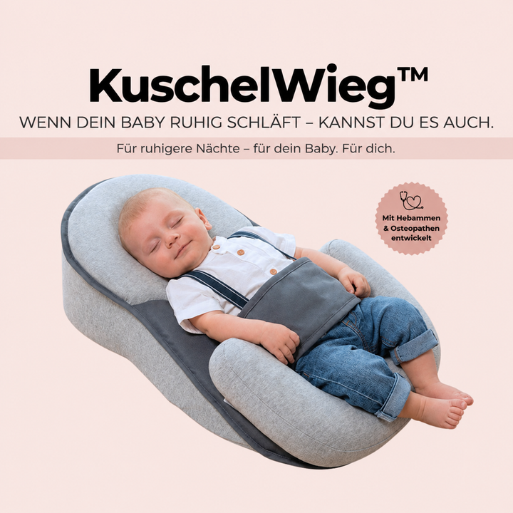 KuschelWieg™ Ergonomische Baby-Komfortliege