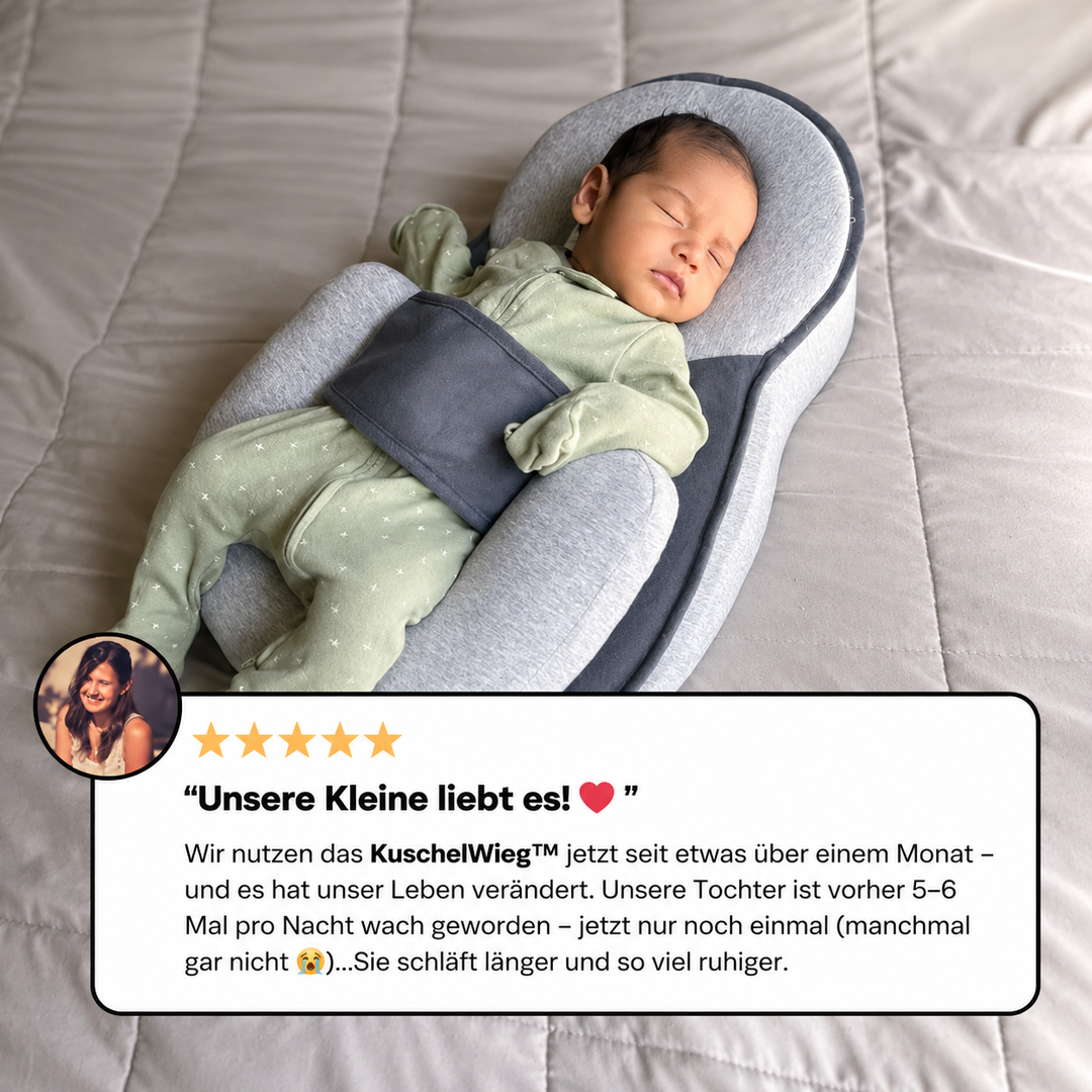 KuschelWieg™ Ergonomische Baby-Komfortliege