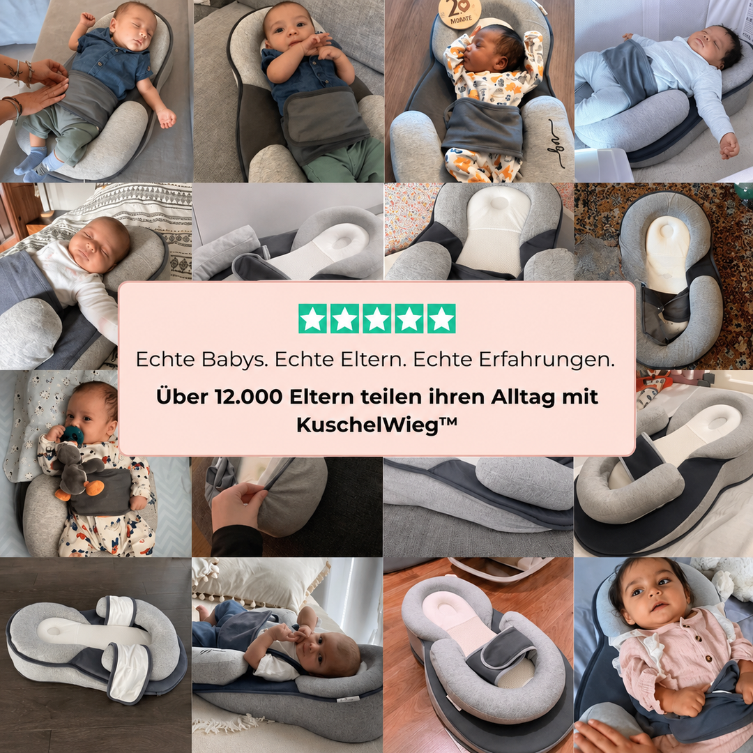 KuschelWieg™ Ergonomische Baby-Komfortliege