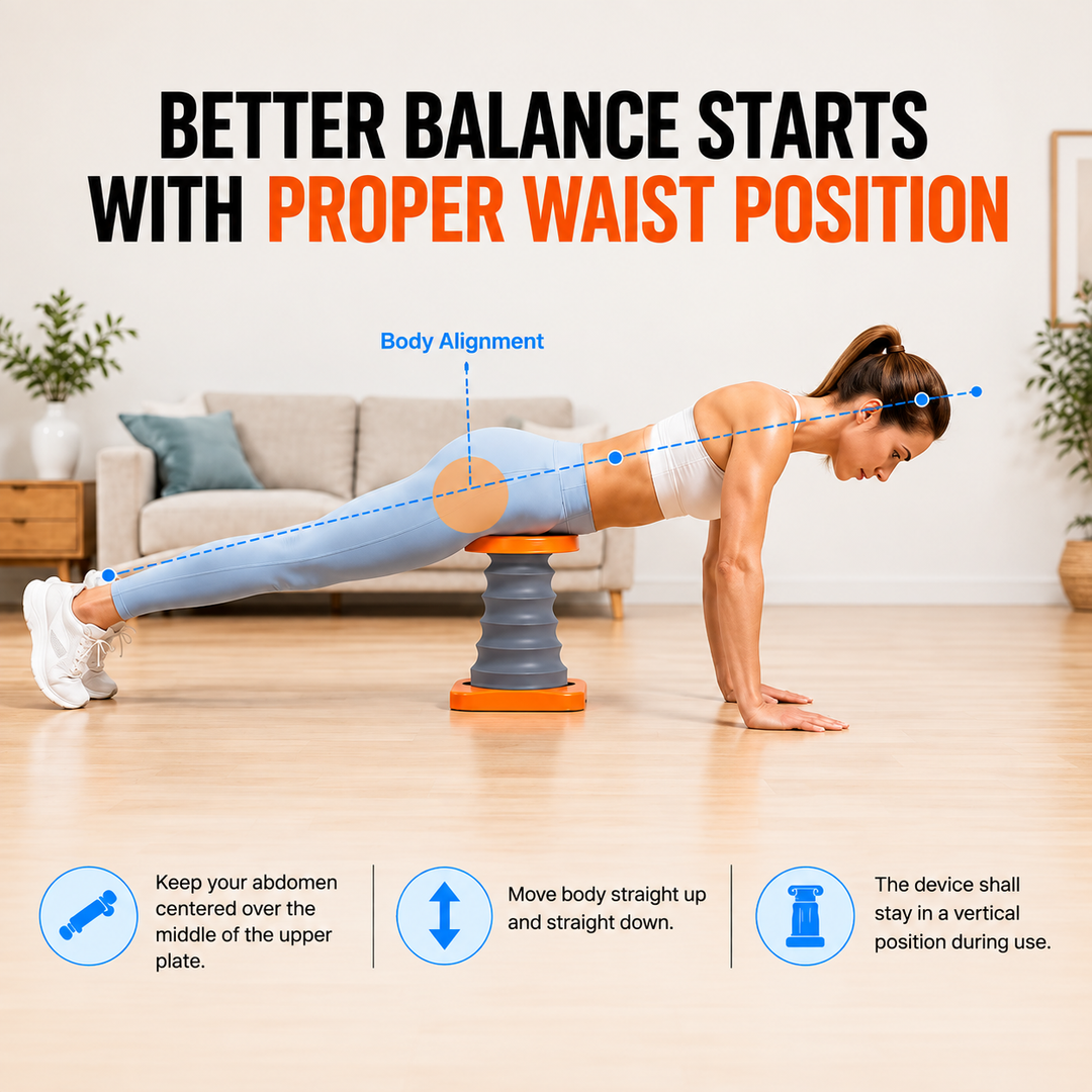 FlexPush™ – Vielseitiges Liegestütz-Board für Training zu Hause