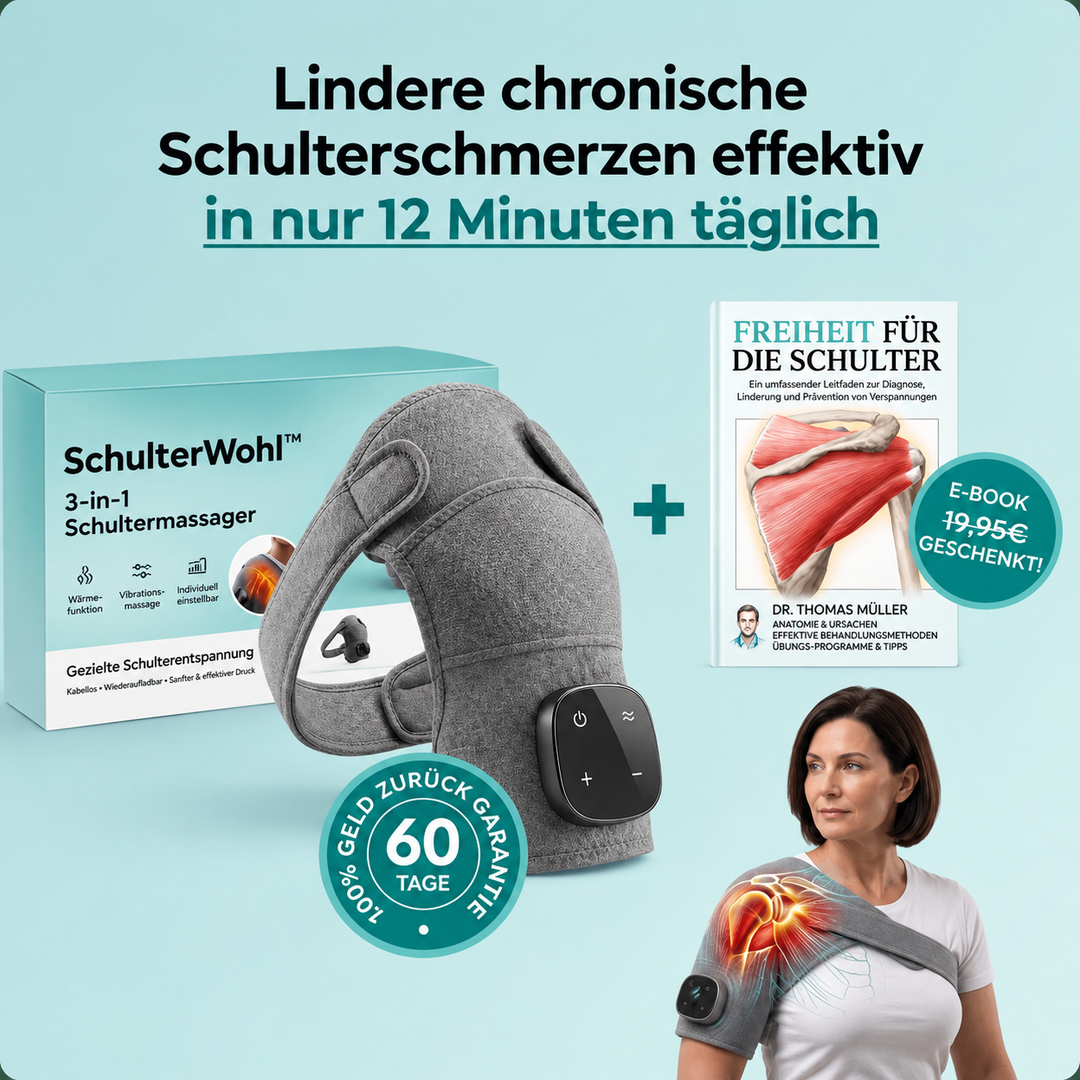 SchulterWohl™ 3-in-1 Schulter-Massagegerät