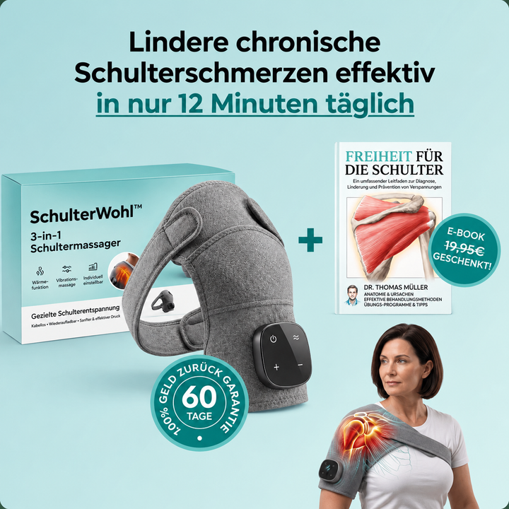 SchulterWohl™ 3-in-1 Schulter-Massagegerät