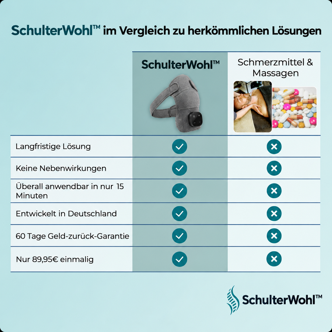 SchulterWohl™ 3-in-1 Schulter-Massagegerät
