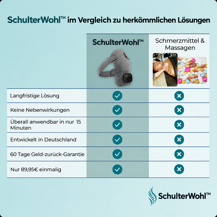 SchulterWohl™ 3-in-1 Schulter-Massagegerät