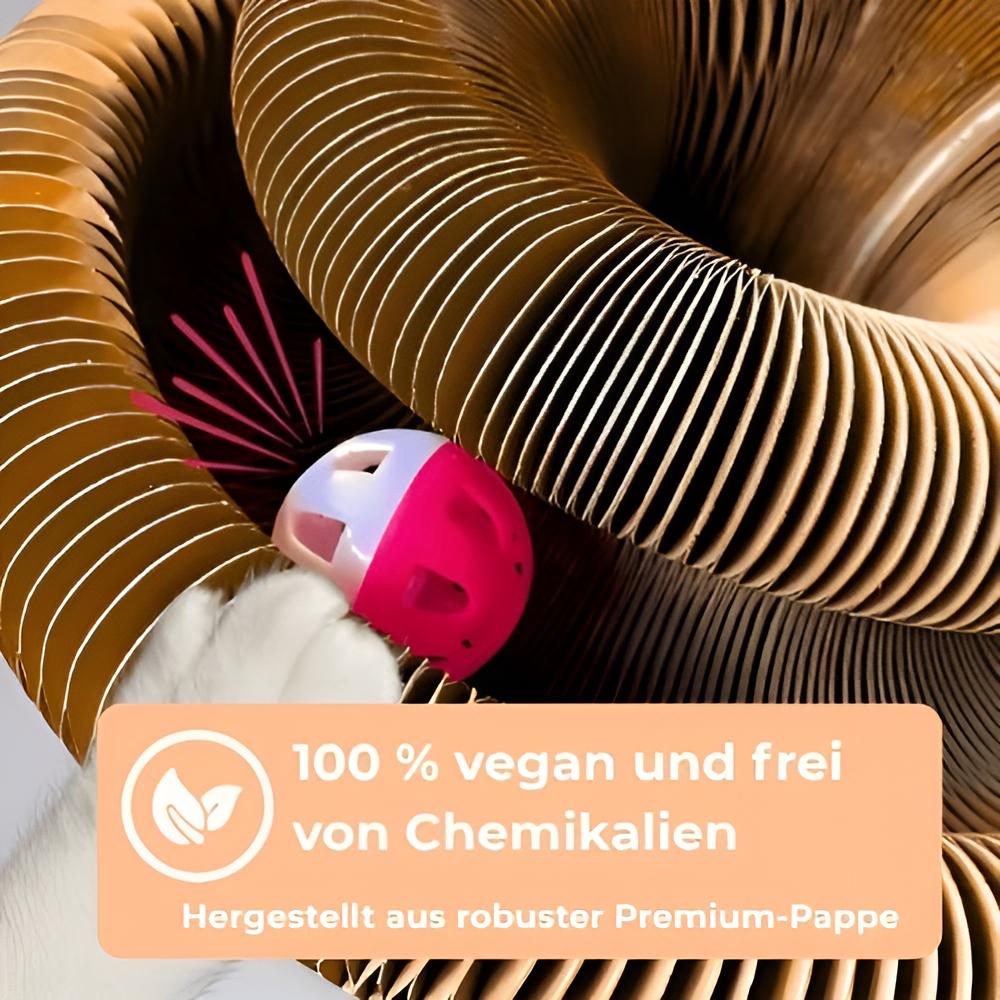 CatTwist™ – Interaktiver Kratzplatz gegen Langeweile bei Katzen