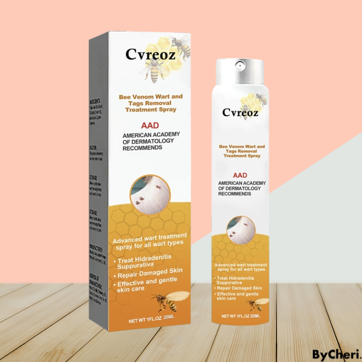 ClearSkin™ – Bienenvenen-Warzenentfernungsspray, effektiv, schnell und schonend [50% Rabatt]