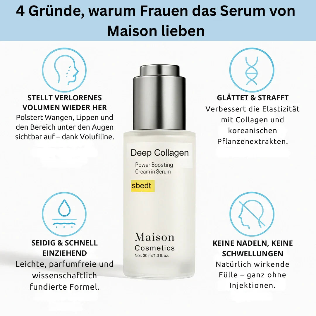 Maison Veloura™ | Volumen-Booster Kollagen Serum