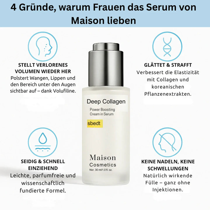 Maison Veloura™ | Volumen-Booster Kollagen Serum