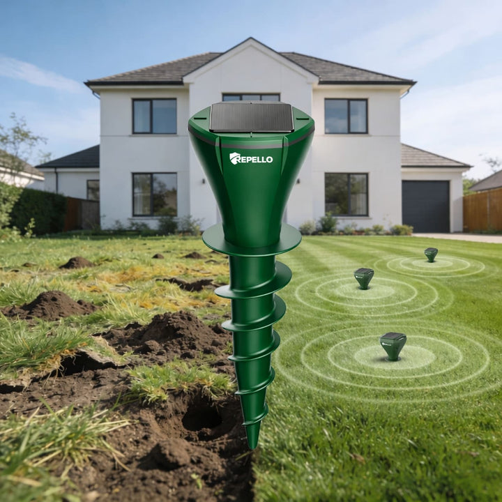 BodenWacht™ Ultraschall-Tiervertreiber