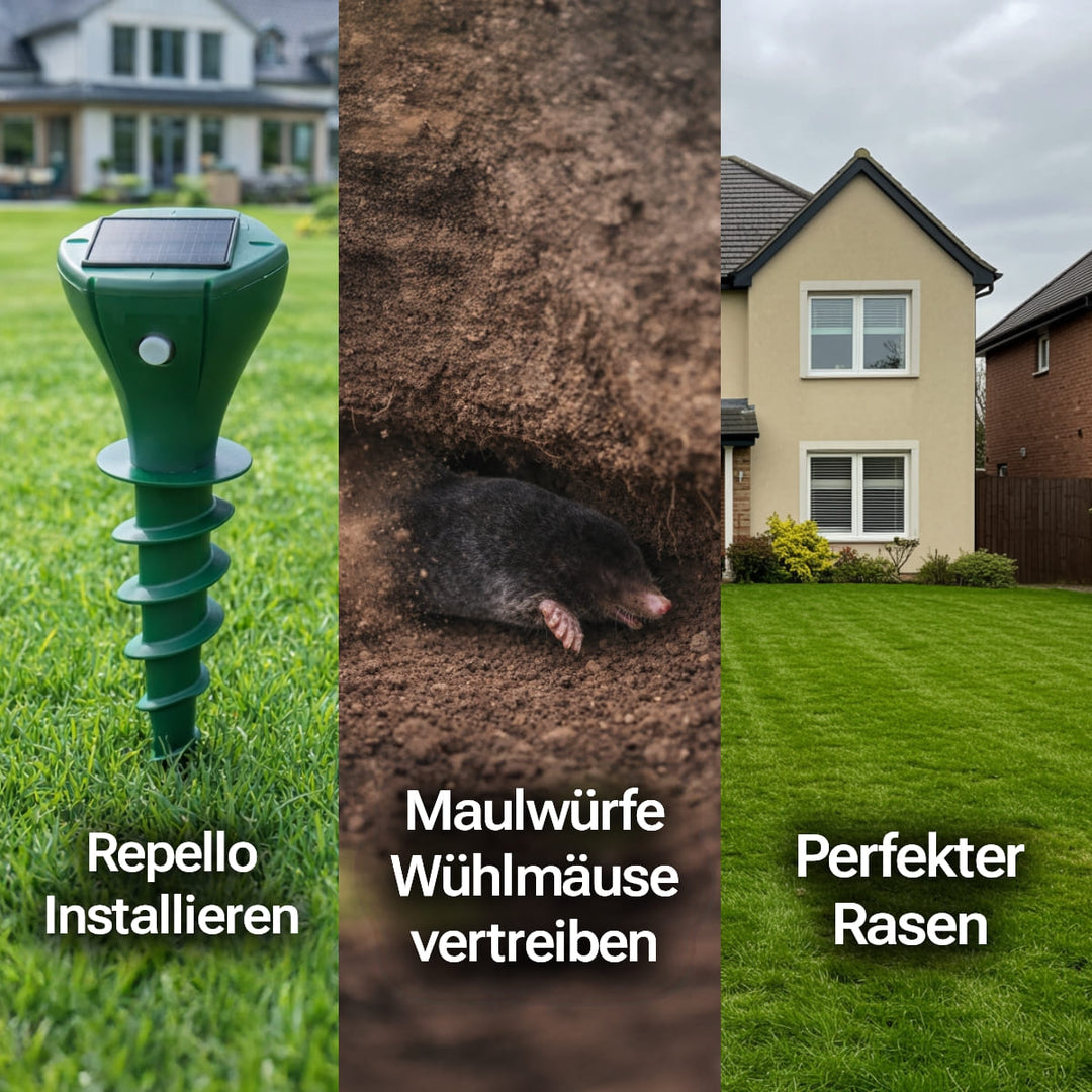 BodenWacht™ Ultraschall-Tiervertreiber