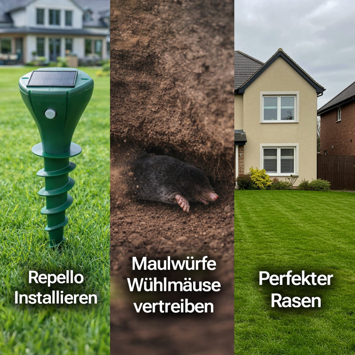 BodenWacht™ Ultraschall-Tiervertreiber