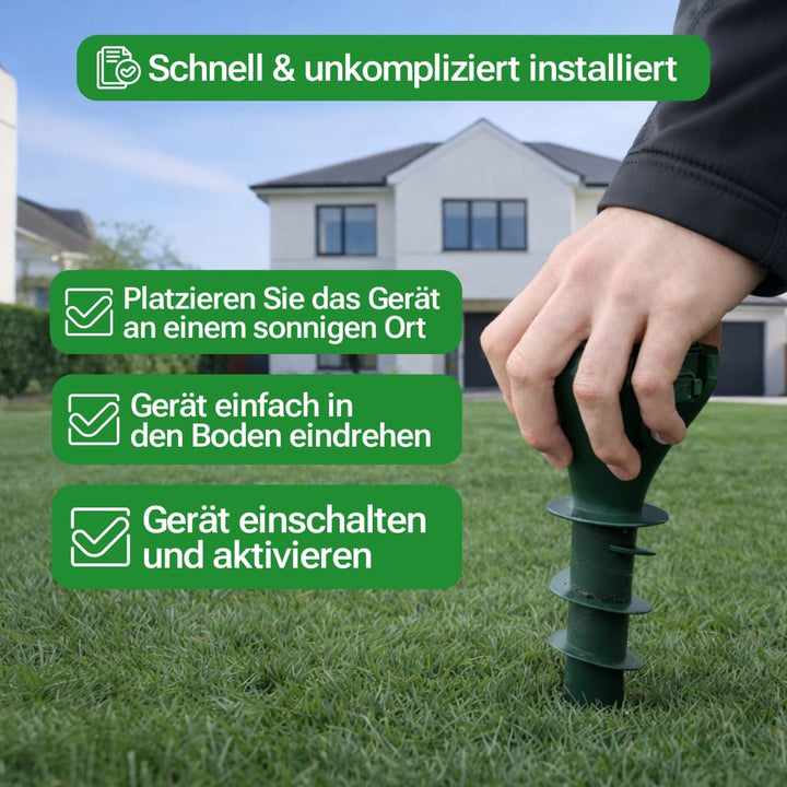 BodenWacht™ Ultraschall-Tiervertreiber