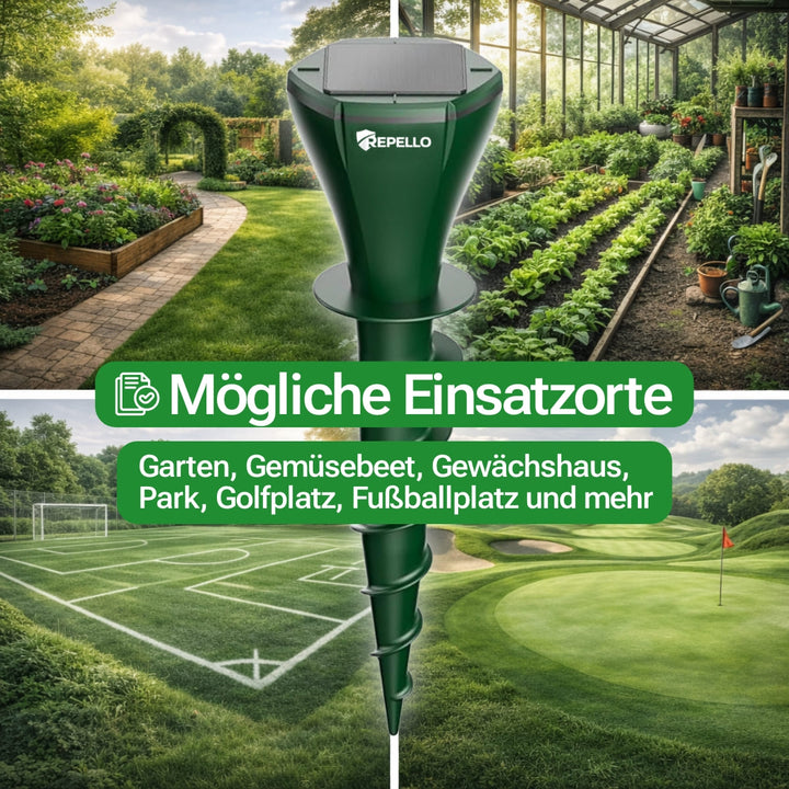 BodenWacht™ Ultraschall-Tiervertreiber