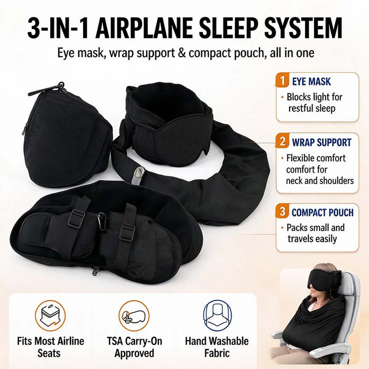 AeroRest™ 3-in-1 Reise-Schlafsystem