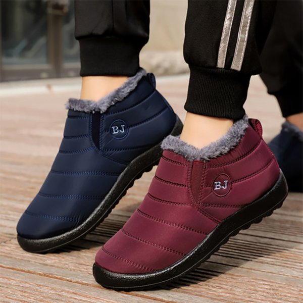 FußWohl™ Warme Winter-Slipper mit Plüschfutter