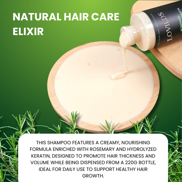 LOVILDS™ – Für dichteres, volleres Haar für gesundes, kräftiges & glänzendes Haarwachstum [50% Rabatt]