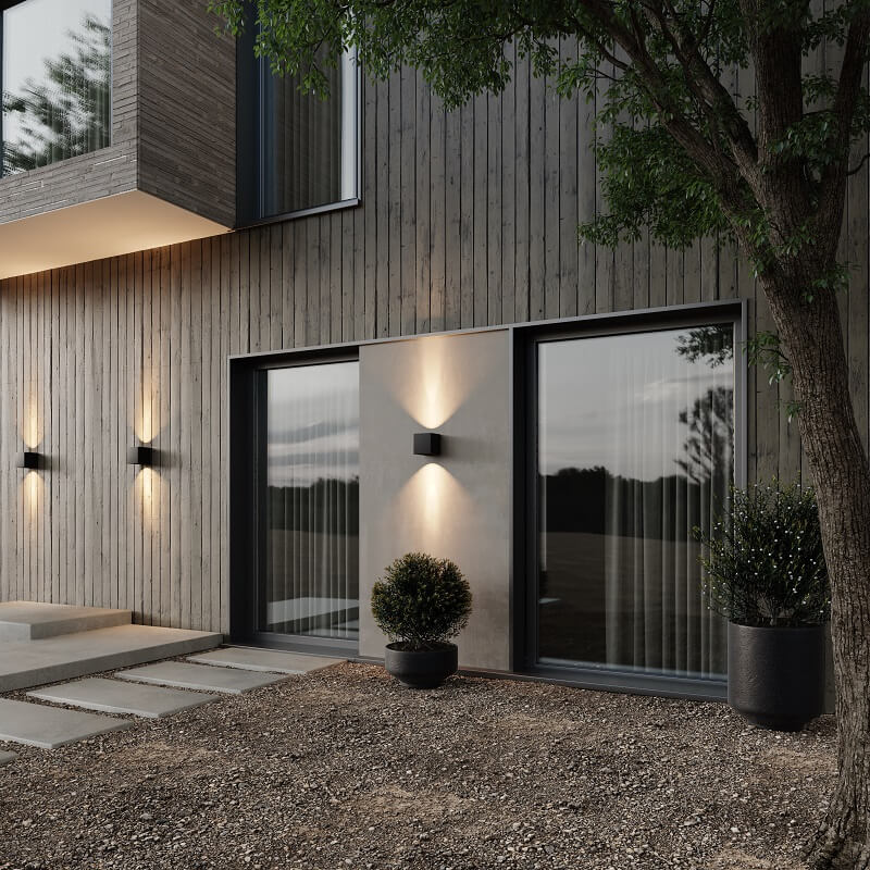 LichtAura™ Moderne LED-Wandleuchte mit Bewegungssensor