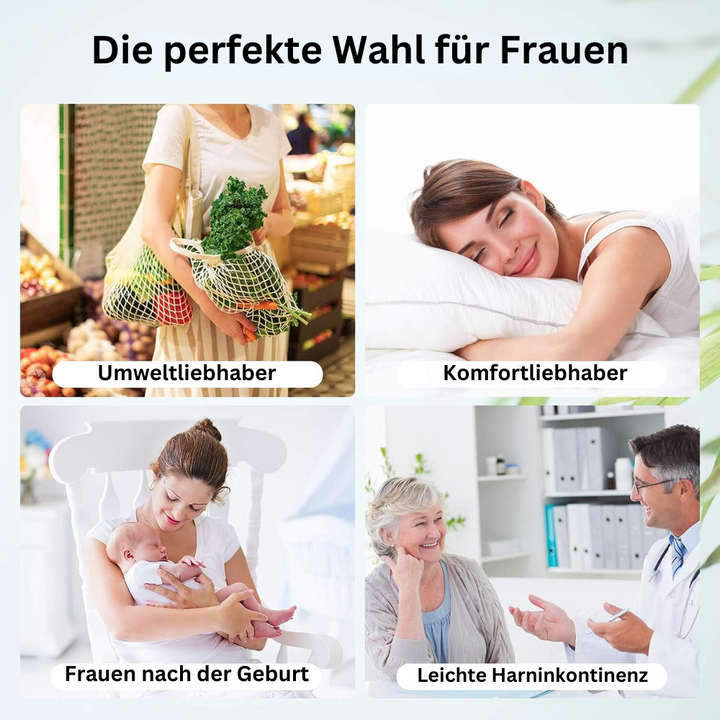 ReliefPads™ – Nachhaltige & Wiederverwendbare Damenbinden | 1+4 Gratis Angebot!