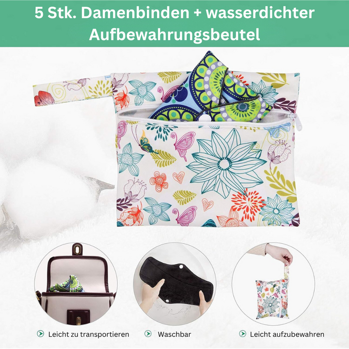 ReliefPads™ – Nachhaltige & Wiederverwendbare Damenbinden | 1+4 Gratis Angebot!