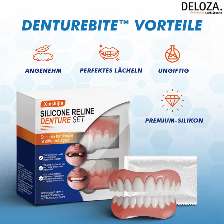 DentureBite™ – Für ein natürlich wirkendes, selbstbewusstes Lächeln [50 % Rabatt]