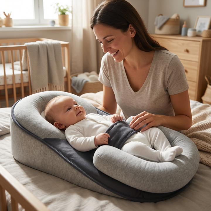 KuschelWieg™ Ergonomische Baby-Komfortliege