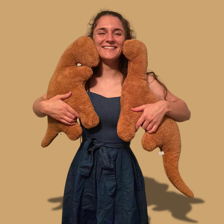 1+1 GRATIS | PlushySaurus™ - Dino Nugget Kuscheltier