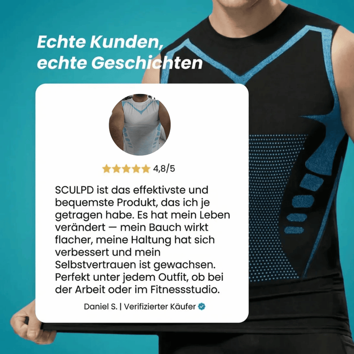 SCULPD™ | Kompressionsshirt für sofort schlankere Silhouette