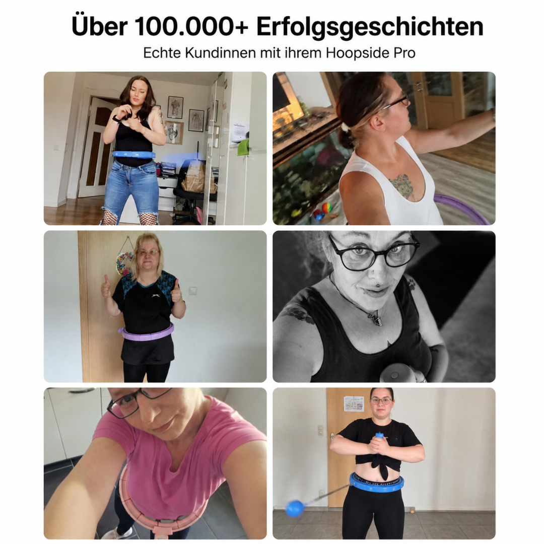 BauchKreis™ Fitness-Hula-Hoop für die Taille