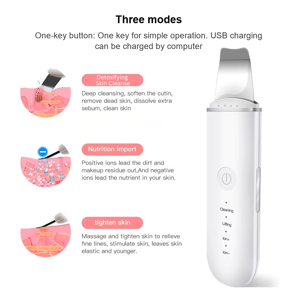 SkinSonic™ – Ultraschall-Skin-Scrubber, Tiefenreinigung & strahlende, gesunde Haut [50% Rabatt]