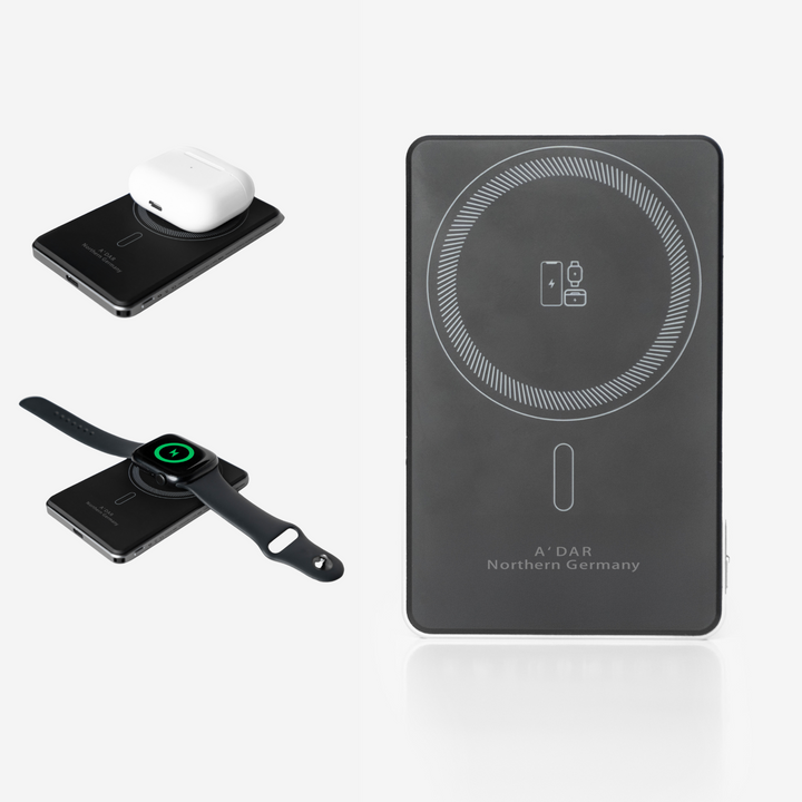 NordCharge Magnetische Powerbank mit starkem Halt und Schutz