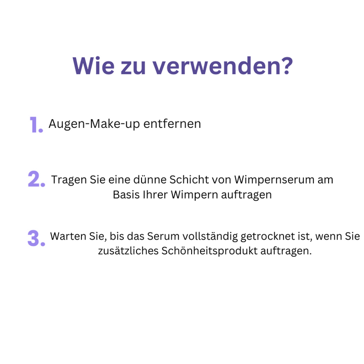 ReineWimpern™ Wimpernwachstumsserum (1+1 gratis)