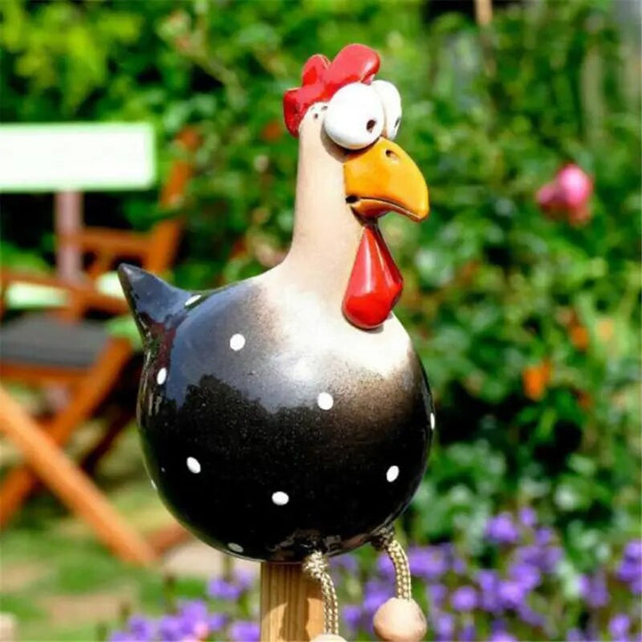 Venzani's | Keramik Huhn Garten Dekor