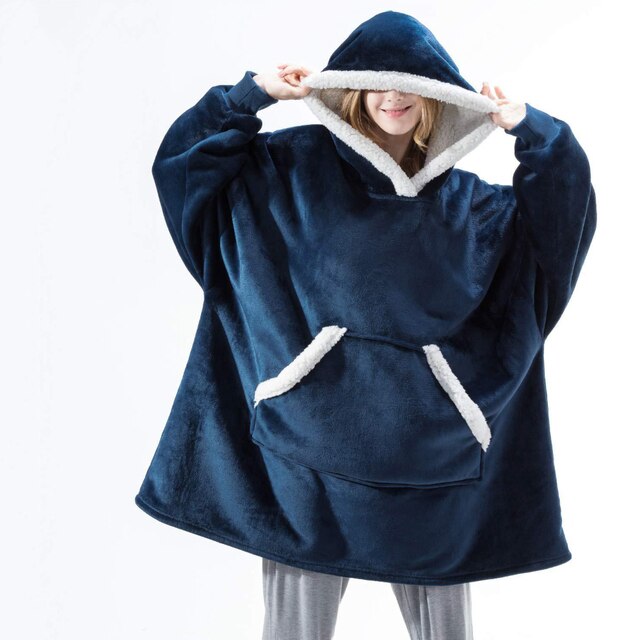WärmeWolke™ Kuscheliger Oversize-Hoodie aus Sherpa-Fleece