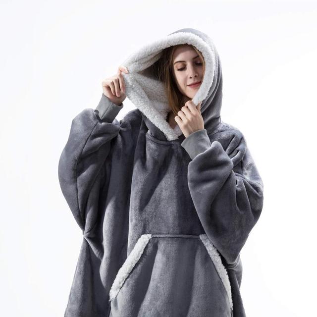WärmeWolke™ Kuscheliger Oversize-Hoodie aus Sherpa-Fleece