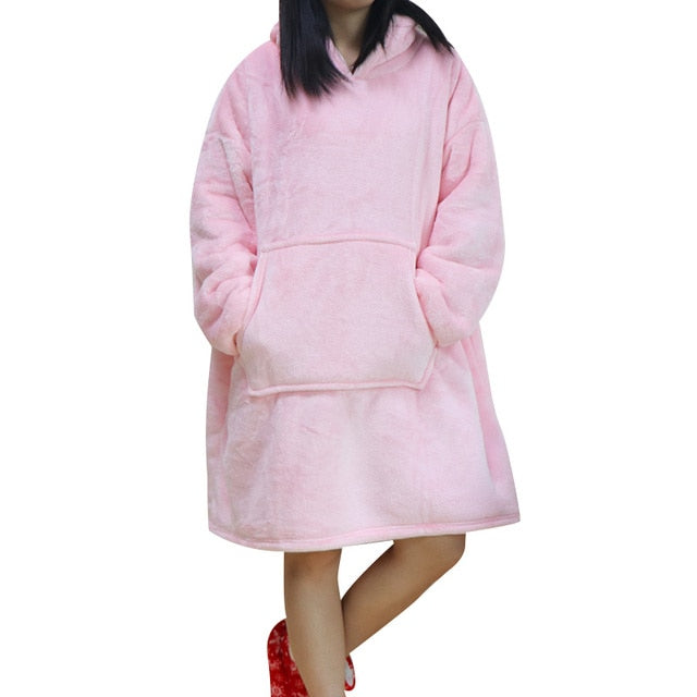 WärmeWolke™ Kuscheliger Oversize-Hoodie aus Sherpa-Fleece