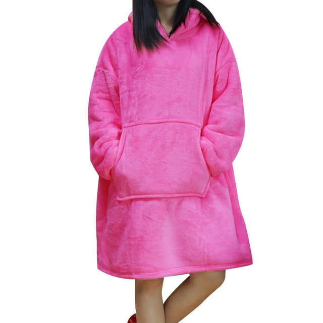 WärmeWolke™ Kuscheliger Oversize-Hoodie aus Sherpa-Fleece