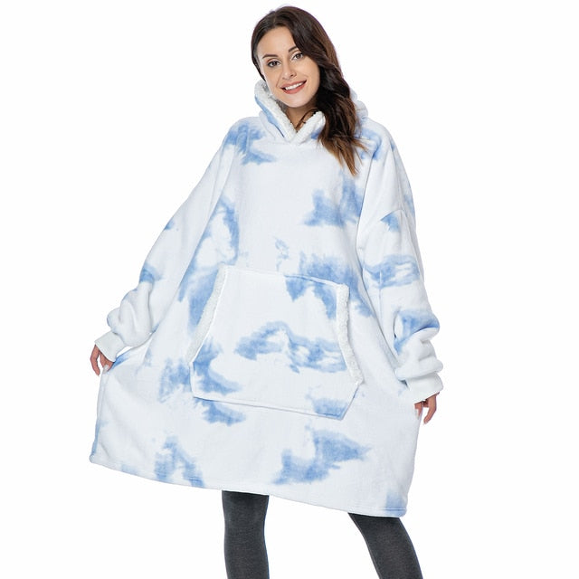 WärmeWolke™ Kuscheliger Oversize-Hoodie aus Sherpa-Fleece