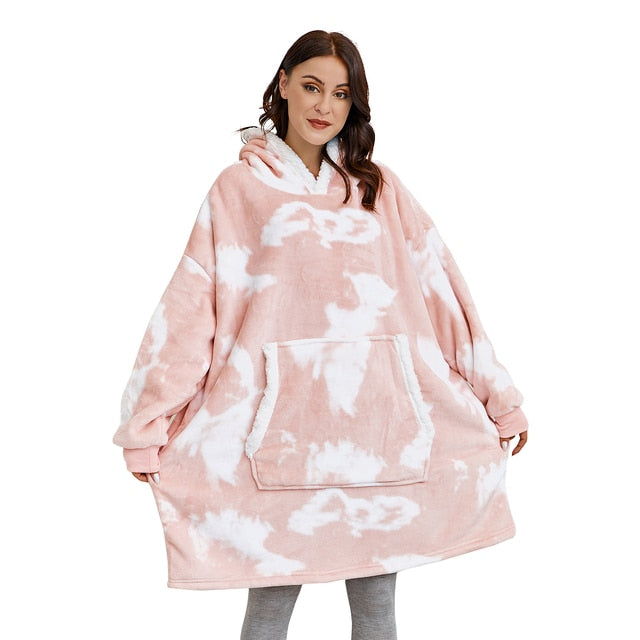WärmeWolke™ Kuscheliger Oversize-Hoodie aus Sherpa-Fleece