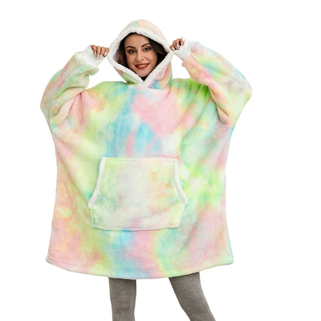 WärmeWolke™ Kuscheliger Oversize-Hoodie aus Sherpa-Fleece