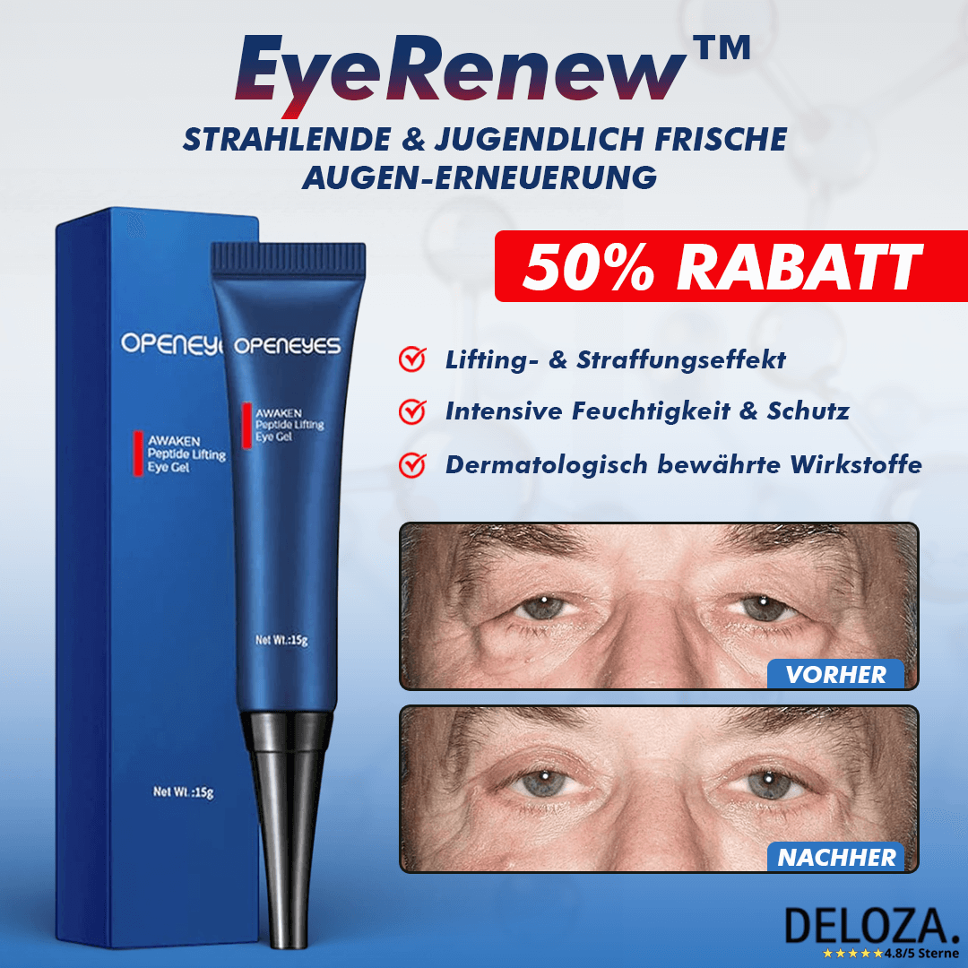 EyeRenew™ – Strahlende & jugendlich frische Augen-Erneuerung [50 % Rabatt]