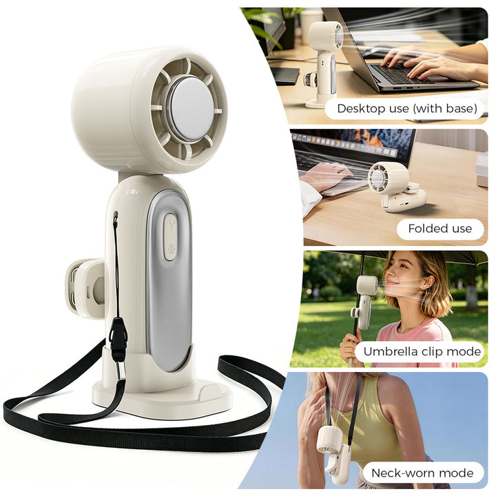 CoolVela™ – Kompakter Handventilator für angenehme Abkühlung unterwegs