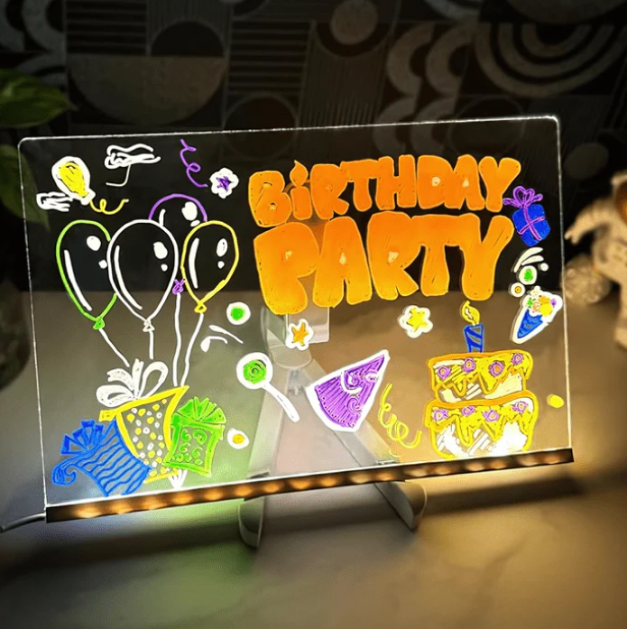 LeuchtKunst™ LED-Zeichentafel für Kinder