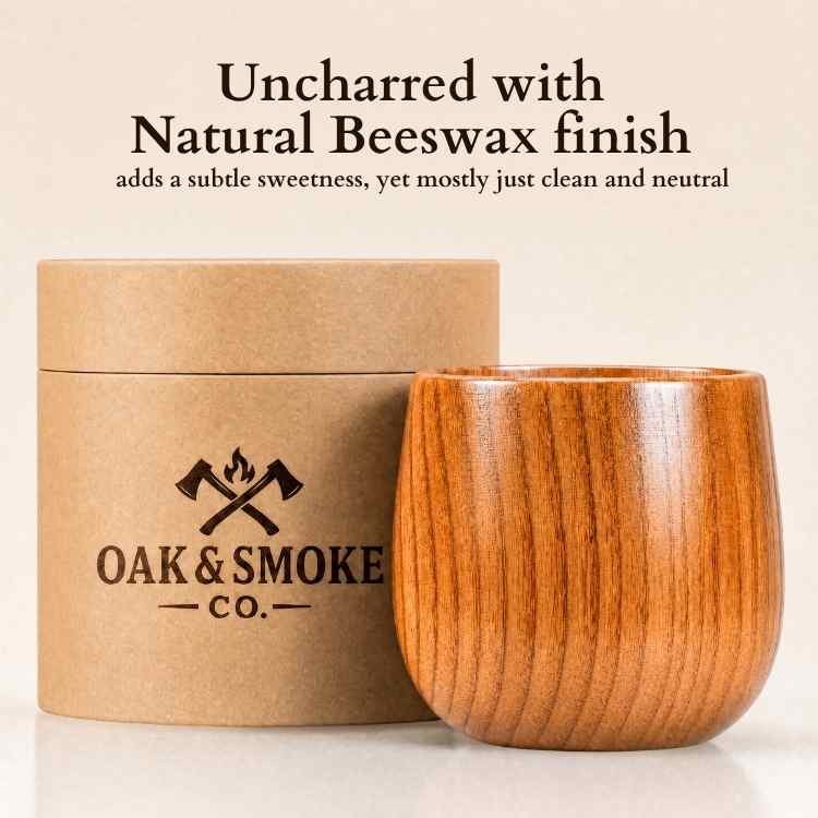 Handgefertigter Whiskybecher aus Holz – Sonderangebot zum Memorial Day