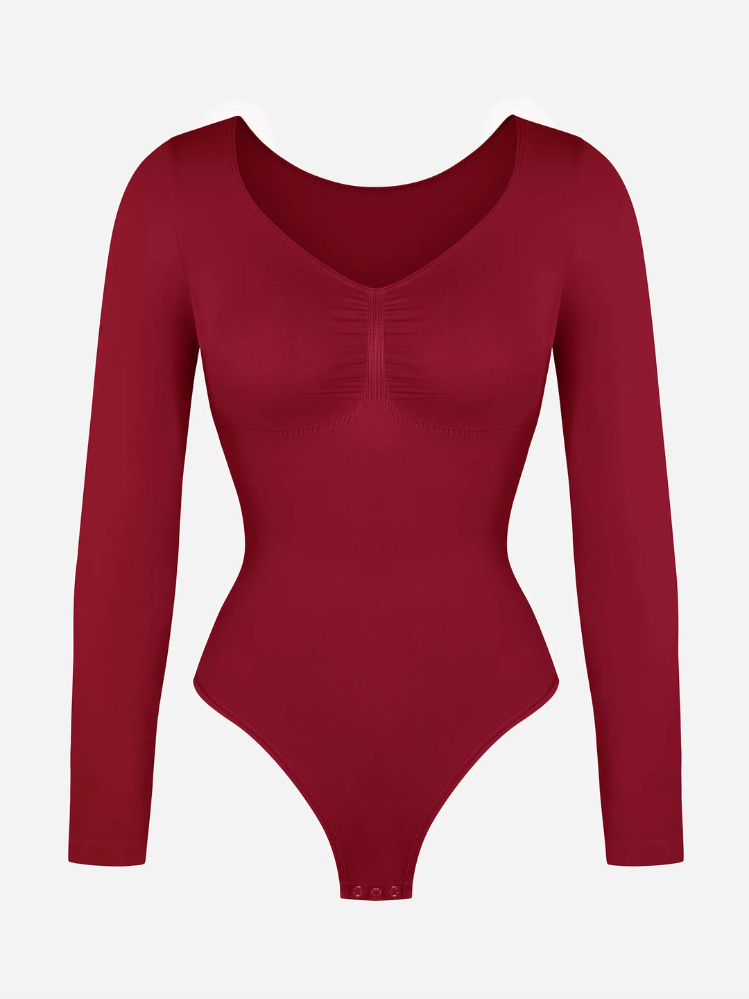 Curvevo™ Nahtloser Langarm-Bodysuit