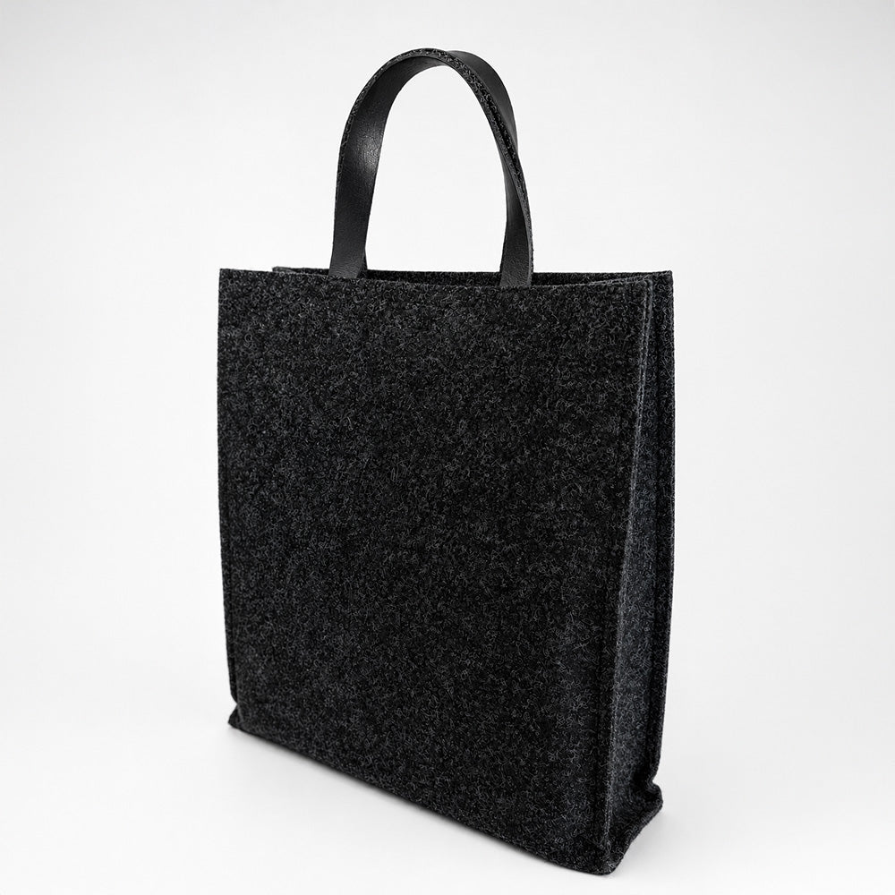 Filztasche mit Ledergriffen – langlebig und vielseitig einsetzbar