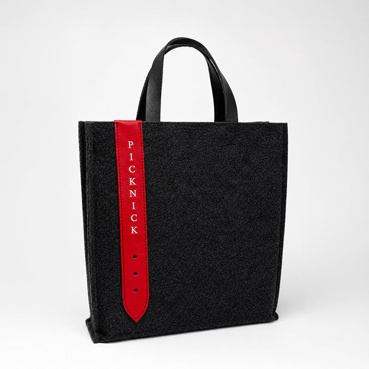 Filztasche mit Ledergriffen – langlebig und vielseitig einsetzbar