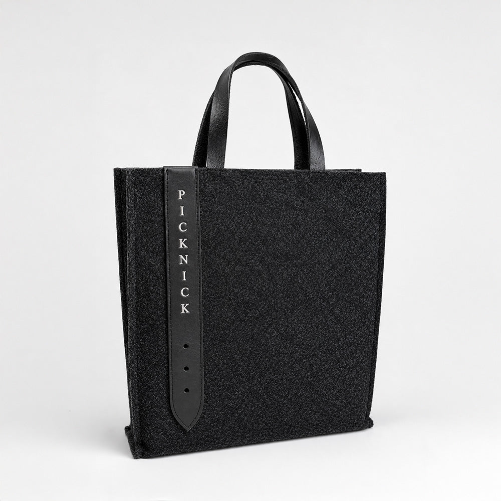 Filztasche mit Ledergriffen – langlebig und vielseitig einsetzbar