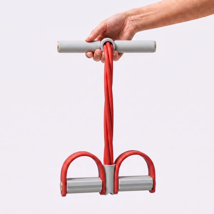 KörperZug™ Elastischer Ganzkörpertrainer mit Pedalen
