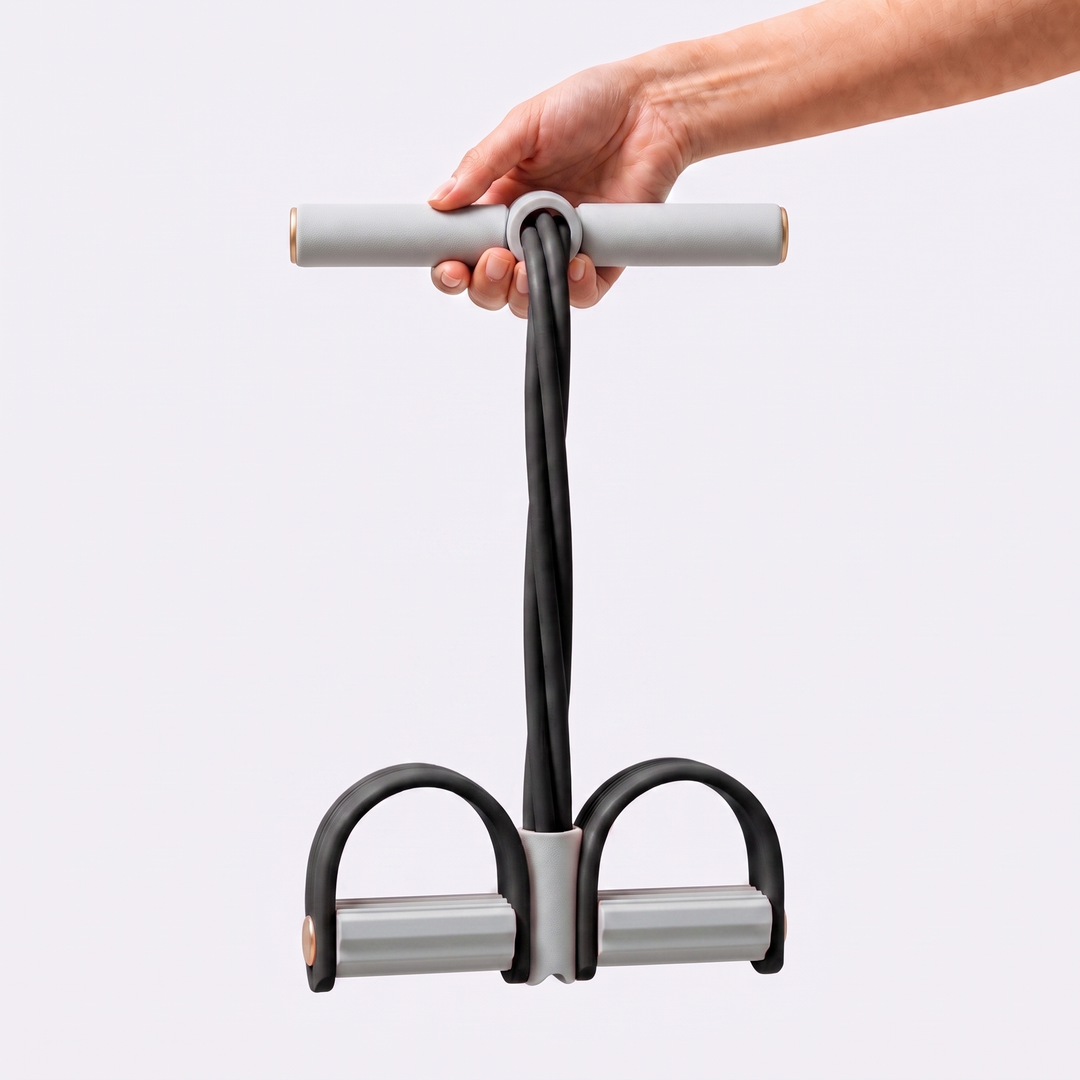 KörperZug™ Elastischer Ganzkörpertrainer mit Pedalen