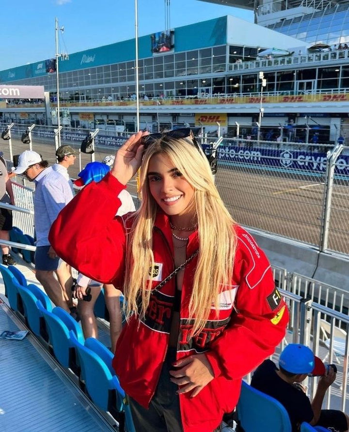 🏁 Gisela™ – Vintage Ferrari Rennfahrerjackev